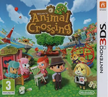Animal Crossing - New Leaf - Welcome Amiibo (Europe) (En,Fr,De,Es,It) box cover front